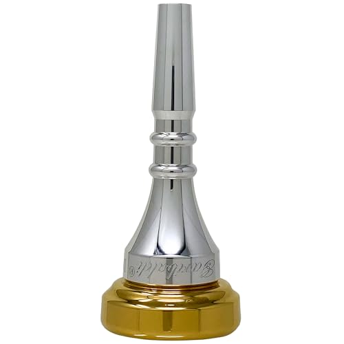 Garibaldi S1 Silver Plated Alto Horn Single-Cup Gold-Plated Rim Mouthpiece Large