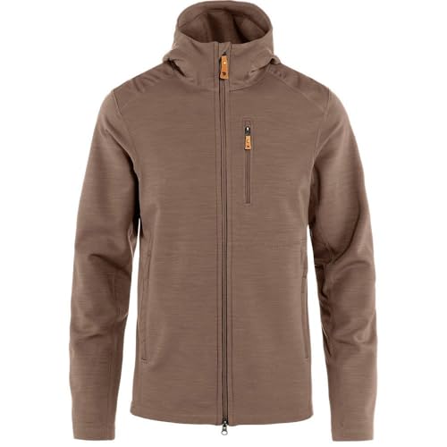 Fjällräven Herren Keb Fleece Sweatshirt, Suede Brown, M EU