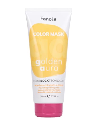 Fanola, Maschera Colorante Capelli, Golden Aura 200 ml
