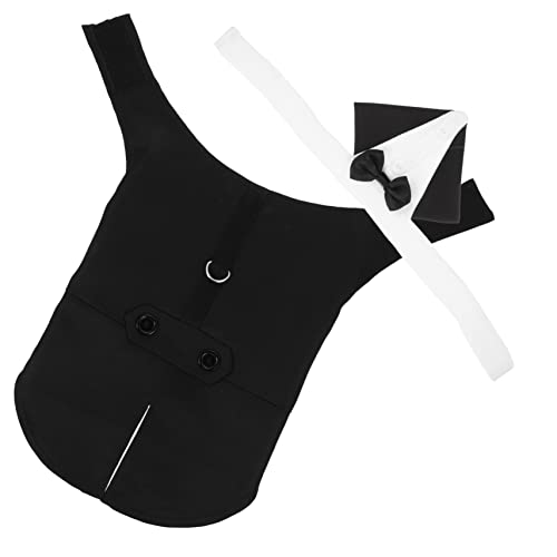 Disfraz formal para perros con pajarita y bandana