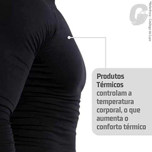 Camiseta Térmica ,Lupo,masculino,Preta ,G