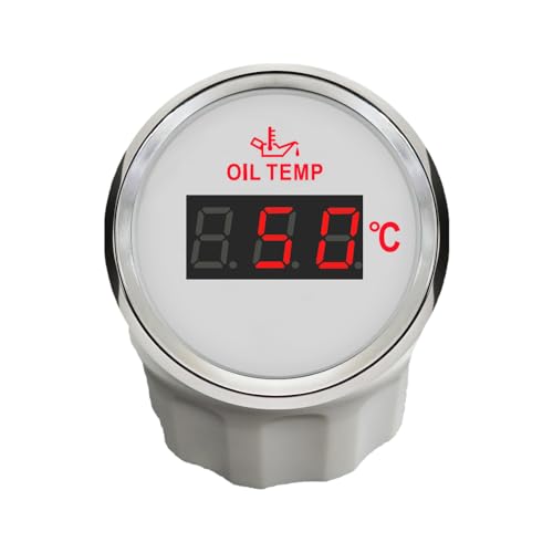 Medidor de temperatura de aceite 52mm indicador 50-150 grados carretilla elevadora