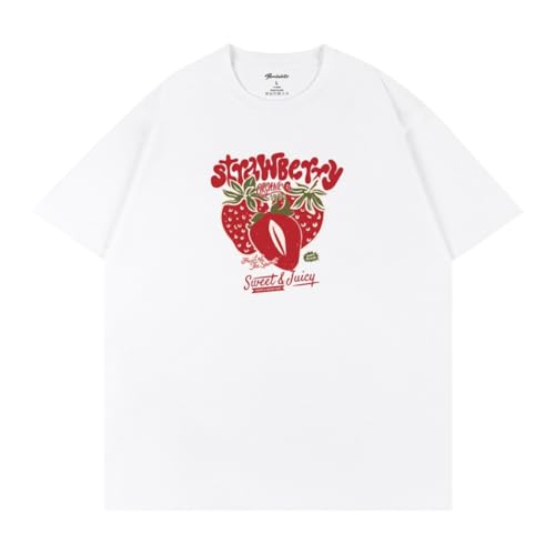 T-shirt été graphique en coton léger idéal pour les vacances et sorties urbaines