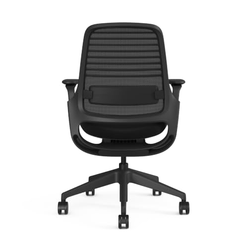 Image of Steelcase Series 1 Ergonomic Office Chair | Adjustable Lumbar Support, 4D Arms, LiveBack System | Weight-Activated Recline | 12-Year Warranty