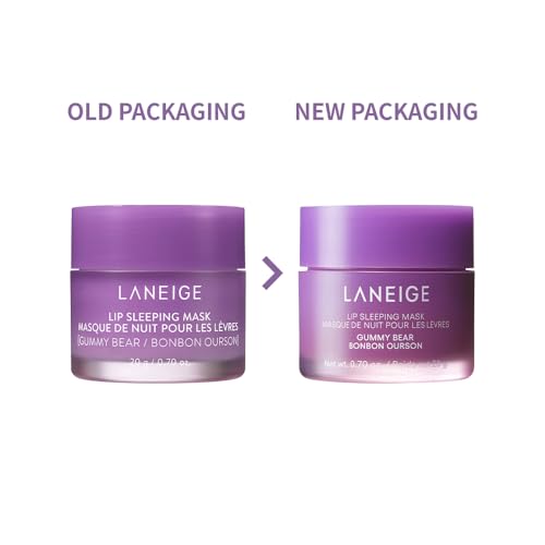 Image of Laneige Lip Sleeping Mask | Moisturizing Lip Treatment with Vitamin C + Shea Butter for Soft Hydrated Lips | Overnight Repair | Lip Balm For Dry Chapped Lips| Lasting Hydration