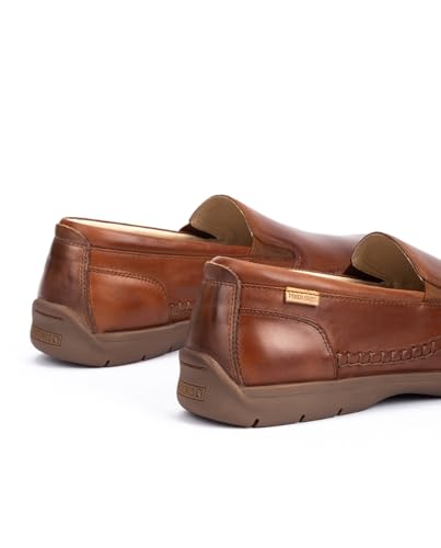 Image of PIKOLINOS Marbella M9A-3111 Men's Slip-On Moccasins - Premium Calfskin Leather - Removable Cushioned Insole with All Day Support - Elastic Fit - Flexible Sole