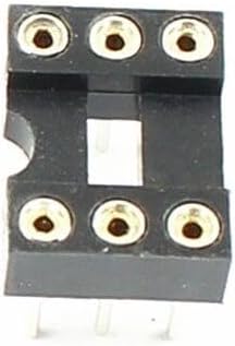 50 pcs New 6 PIN Round DIP IC Sockets Adapter Narrow