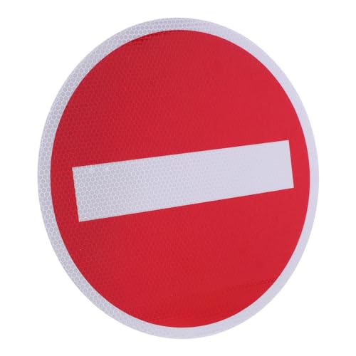 Panneau de sécurité métallique interdiction entrée Garvalon route et parking
