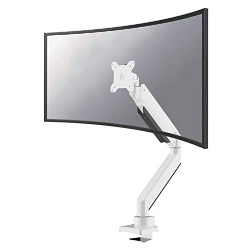 Support moniteur NEWSTAR NM-D775WHITEPLUS bras articulé écran incurvé 49