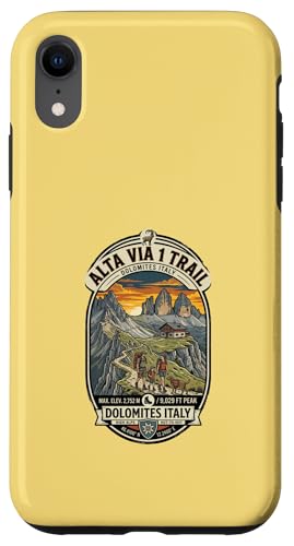 Alta-Via-1 �g���C���n�C�L���O �x���`���[�o�b�W �h���~�e �C�^���A �X�}�z�P�[�X iPhone XR �p