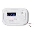 SENSYX RV Carbon Monoxide & Propane Dual Gas Detector - Surface Mount - Hard-Wired DC 12V, Large LCD Display, 85dB Loud Alarm, Easy Reset/Test Button - Ultimate Safety for Your Adventures (White)