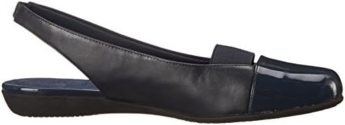Trotters Women's Sarina Ballet Flat, Navy/Navy, 6.5 W US | Image 5
