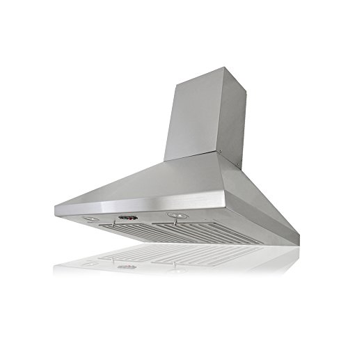 Kobe Range Hoods Chx8130Sqb-1 Wall Mount Range Hood, 30-Inch, Stainless Steel #TOP1