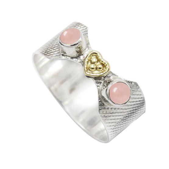 in pietre preziose Anello placcato argento Uomo Donna di tutte le dimensioni Gioielli fatti a mano CRG1096A