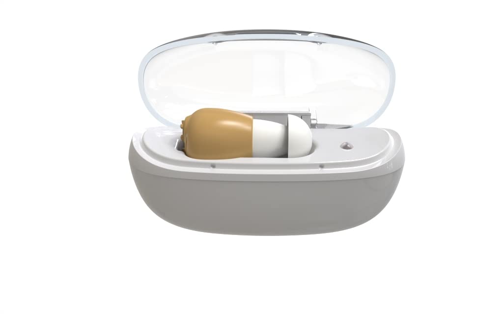 Fastwell F12 Rechargeable Hearing aid With Magnetic charging, Invisible The Smallest Mini hearing In the Canal Hearing Aid (BEIGE) (B0BR9DK196) Amazon Price History, Amazon Price Tracker