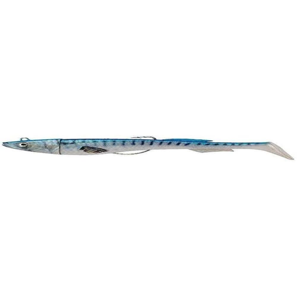 Berkley PowerBait Power Sardine, Fishing Hook, Soft Lures, Sea Fishing, Saltwater Soft Bait Minnow Paddle Tail Lure for Bass, Seabass, Pollack, Cod, Eel, Ling and Wrasse, Real Mackerel, 10g | 9cm โ image 1