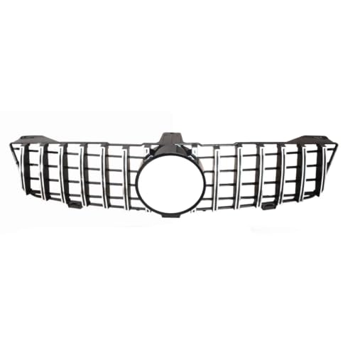 Grille avant Mercedes W219 CLS 2009-2011 style GT en argent pour pare-choc
