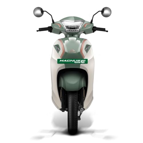 Image of Ampere Magnus G Max Electric Scooter by Greaves | 142 km IDC Range | Safe LFP Battery with 5-Year / 75,000 km Warranty | Ex-Showroom (MATCHA GREEN, Magnus G Max)