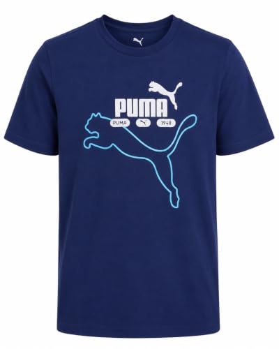 Image of PUMA Boys T-Shirts Athletic Crewneck Short Sleeve Tees (Sizes S-XL)