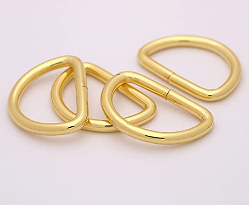 Anéis de metal D Bikicoco com fivela ajustável para bolsa, bolsa, mochila de ombro, cinto, tecido, c