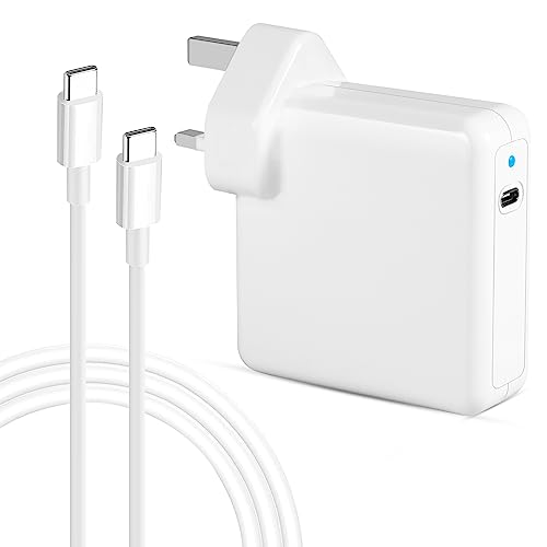 MacBook Pro Charger 96W Super Fast Laptop Charger for MacBook Air USB C Compatible with MacBook Pro 16,15,14,13 inches, iPad Pro 12.9, 11inches and all USB C devices