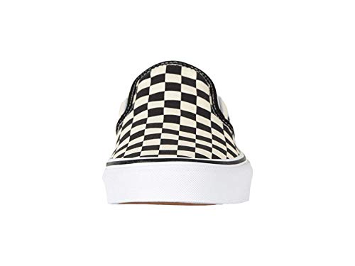 Vans Vans, Unisex Classic Slip-On Shoes (Black/White Checkered - 8 Men/9.5 Women)