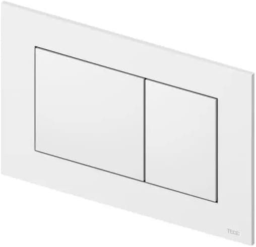K12235 Geberit Now 9240400 Actuator Plate for Toilet (Colour White, Dual Flow Technology, Operated from Top and Front)