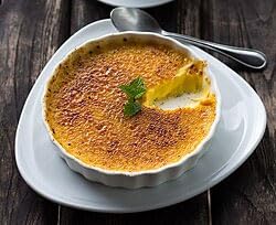 Professional Classic French Creme Brulee Mix, Traditional Custard Dessert, Professional Baking Blend, 10 oz.