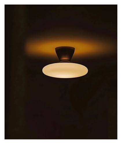 Lustre de plafond résolvant l'obscurité des couloirs et porches en verre D28cm