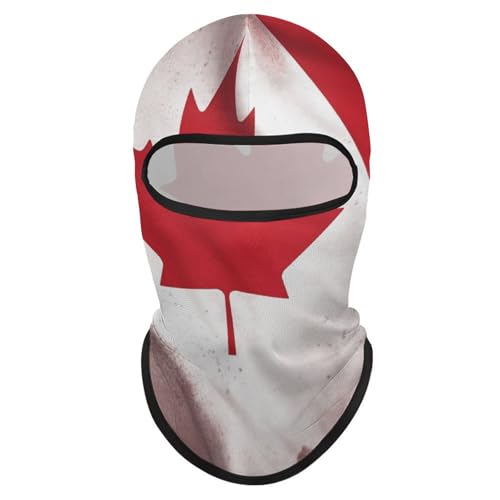 Máscara facial de balaclava con bandera canadiense para hombre y mujer, protección solar, transpirable, cubre todo el rostro y cuello para senderismo, ciclismo, correr y conducción miniatura 7