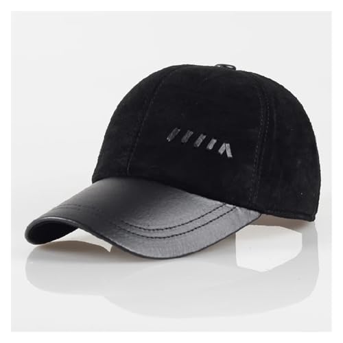 RY991 Winter Woman Real Leather Cool Baseball Caps Men Small Dots Suede Hip-Hop White/Pink/Red Thin Hats Dad Truck2