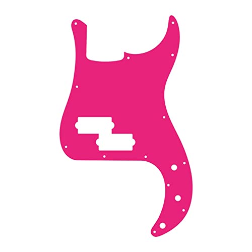 BIPROS Compatible avec USA/Mexique Fd Standard P Guitare Basse Pickguard Scratch Plate Flame Pattern (Color : 4Ply Pink) - Les Beatles, Paul McCartney, John Lennon, RIngo Starr, George Harrison BIPROS Compatible avec USA/Mexique Fd Standard P Guitare Basse Pickguard Scratch Plate Flame Pattern (Color : 4Ply Pink)