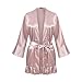 LEPSJGC Femmes Sexy Robe Nightgowns Lingerie Nightwear Robe Set FLound Sous- Vêtements Sous- vêtement Streetwear Night Robe Pyjamas Peignoir Robe (Size : Large)