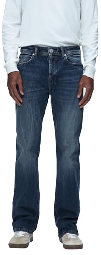 LTB Jeans Tinman 401 Jeans in Blau Mid Rise hergestellt aus Baumwollmischung, Größe 28, 34 1