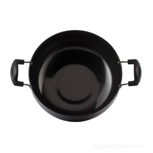 Poêle à frire profonde Hindalco N°12 aluminium anti-adhésif noir