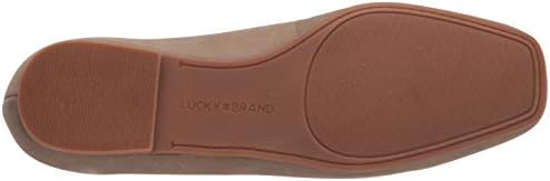 Lucky Brand womens Dellie Ballet Flat, Fossilized, 6.5 US | Image 3