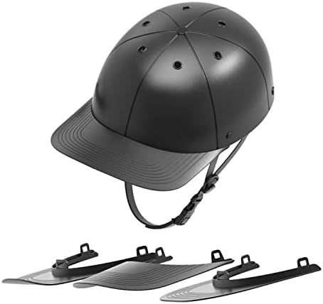 PROLIDS Kids Bicycle Helmet with 3 Swappable Brims - Bike Helmet w/Baseball Hat Style - Reversible & Removable Brims - EPS Foam Liner for Boys & Girls - Complies w/CPSC Standards for Helmets Ages 8+