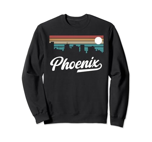 Retro Phoenix Arizona outfit, Vintage Style Sunset Outfit Sweatshirt
