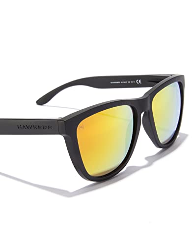 Image of Hawkers One Sunglasses for Men and Women - 100% UV400 Protection - Lightweight and Square Sunglasses