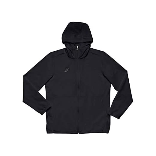 ASICS Team Woven Track Top, Team Black, Small