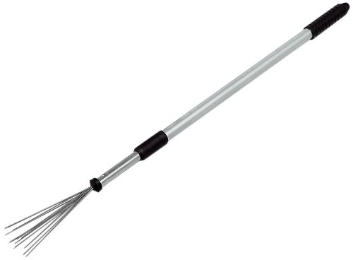 Preisvergleich Produktbild Brema 140.345 Aluminium-Laubstecher mit Teleskopstiel 80-120 cm