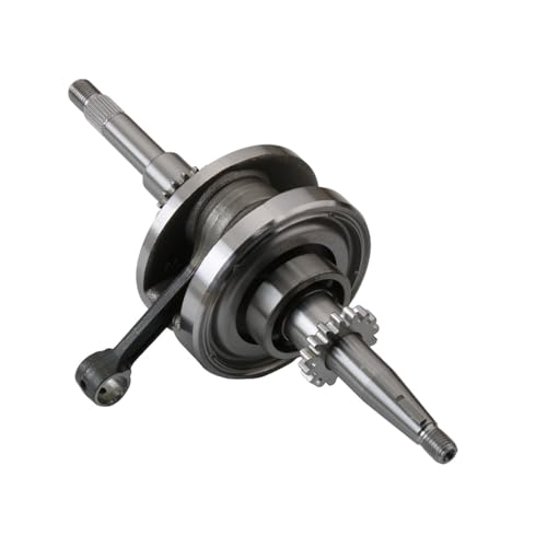 Vilebrequin GY6 50 pour moteur 139QMB 4T à 16 dents