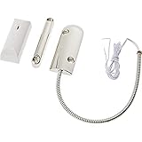 Drahtloser Hochleistungs-Magnetsensor. Ideal für Portale, Portale, Metalltüren usw., bei denen der Abstand zwischen den Rahmen aufgrund äußerer Faktoren und/oder ferromagnetischer Sean-Materialien variieren kann, die die Reichweite dieser Art von Meldern verkürzen