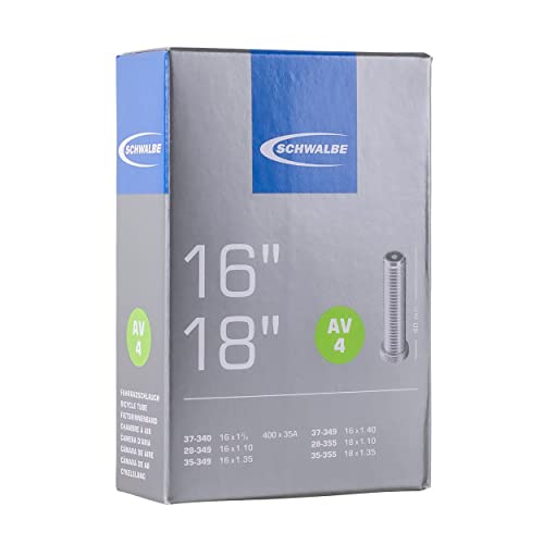 Schwalbe Fahrradschlauch AV4 28/37-340/355 EK AGV 40 mm 10410310V