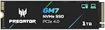 acer Predator GM7 1TB SSD: M.2 2280 PCIe Gen 4 x4 NVMe 2.0, Read Speed Up to 7400 MB/s, Internal PC Solid State Drive for Laptop, Desktop and PS5