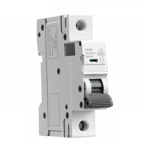Disjoncteur MCB 1P 16A Courbe C avec capacité de coupure 6KA GYM9 220V