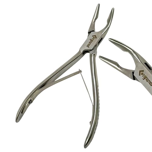 6in Blumenthal Rongeur Pliers 30 Degree Angled with Leaf-Spring Handle Dental Instruments | Stainless Steel...