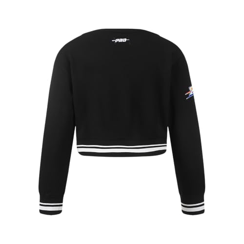 Image of Pro Standard Big Girls NBA Retro Classics Fleece Crewneck Sweatshirt