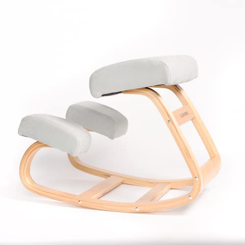 Sleekform Cadeira ergonômica de joelhos – mesa de balanço para escritório em casa, banco ergonômico