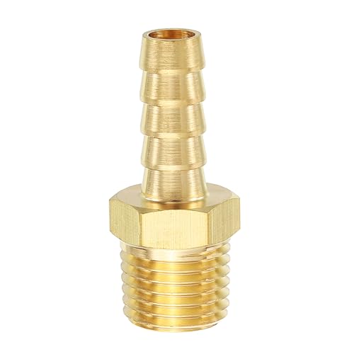 METALLIXITY Adaptateur laiton 5/16" barb x 1/4" NPT mâle